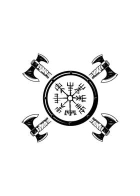 shield ax vegvisir