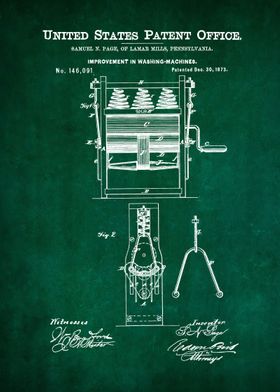 32 Washing Machine Patent