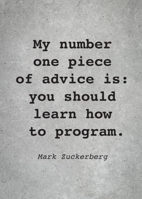 Mark Zuckerberg Quote L014