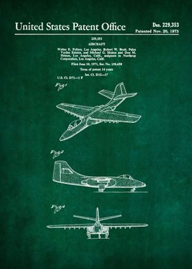 82 Northrop YA9 Aircraft