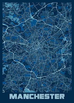 Manchester Peace City Map