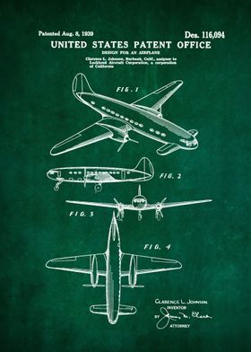 81 1939 Lockheed Airplane