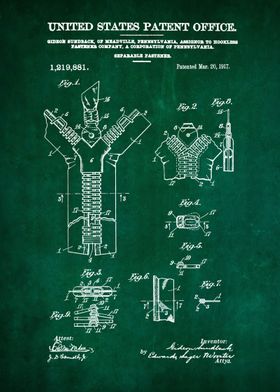 40 Zipper Patent  Patent