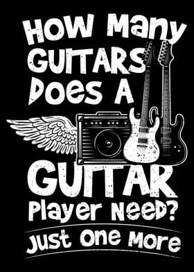 How Many Guitars Does A Gu