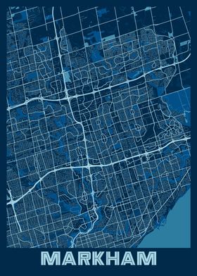 Markham Peace City Map