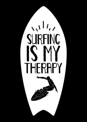 Surfing is my therapy