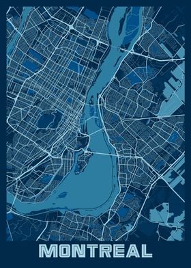 Montreal Peace City Map