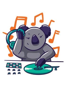 Discjockey Koala