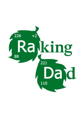 Raking Dad