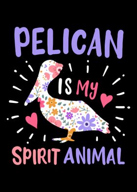 Pelican Spirit Animal Bird