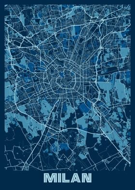 Milan Peace City Map