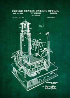 48 1953 Lighthouse Patent