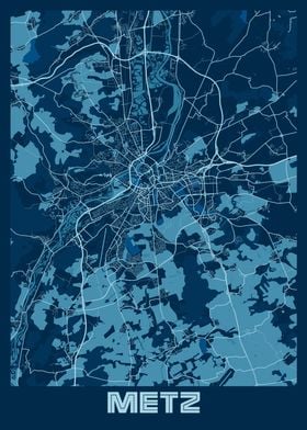 Metz Peace City Map