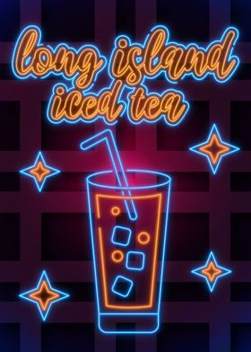 Long Island iced tea Neon