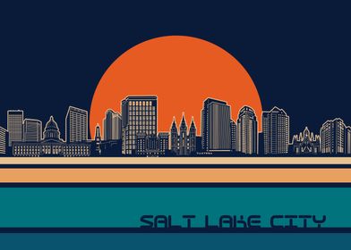salt lake city skyline 