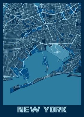 New York Peace City Map