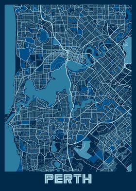 Perth Peace City Map