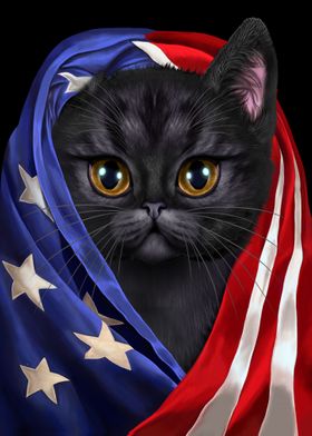 Black Cat USA Patriot