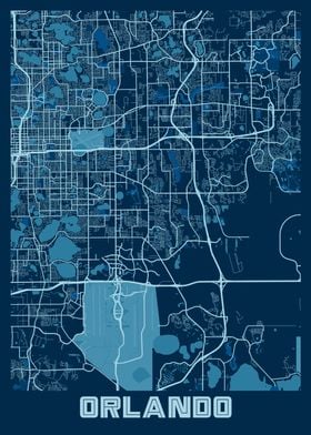 Orlando Peace City Map