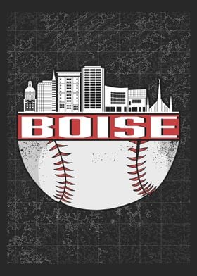 Boise Baseball Skyline