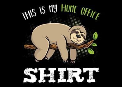 Homeoffice Work Sloth