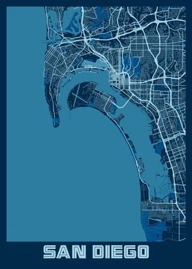 San Diego Peace City Map