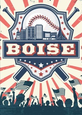 Boise Baseball Skyline