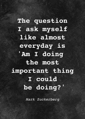 Mark Zuckerberg Quote D019