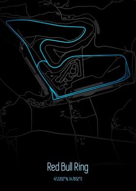 Red Bull Ring Circuit Map