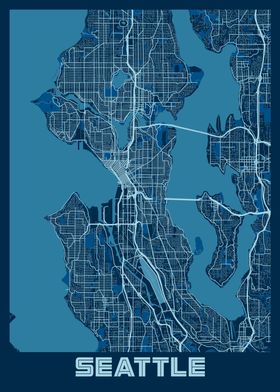 Seattle Peace City Map