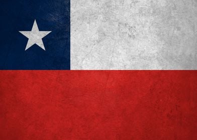 Flag of Chile on Wall