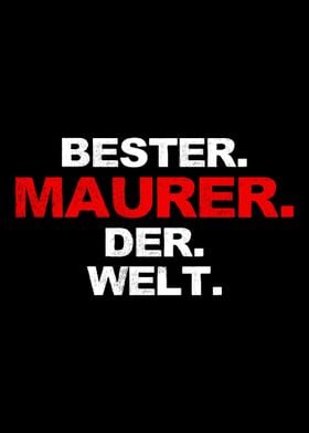 Bester Maurer Der Welt Vin