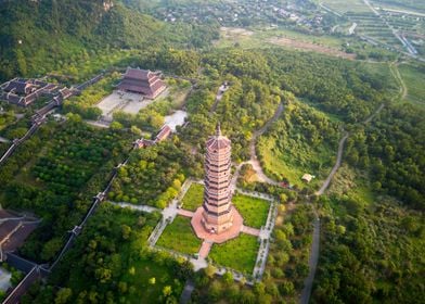 Bai Dinh pagoda tower