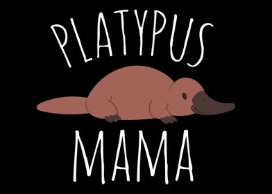 Platypus Mama Platypus Duc