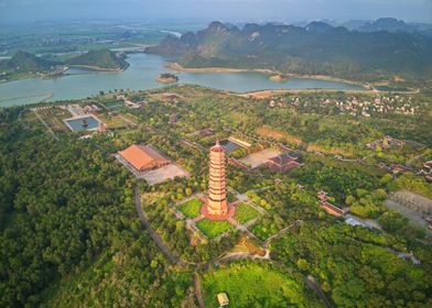 Bai Dinh pagoda tower