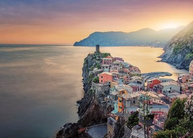 Evening in Vernazza
