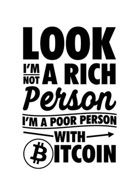 Rich Bitcoin Person  Gift