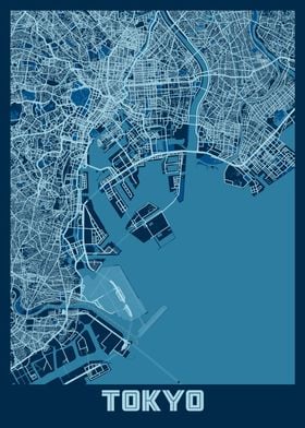 Tokyo Peace City Map