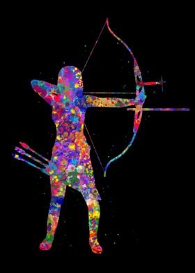 Archery girl