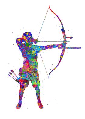 Archery man