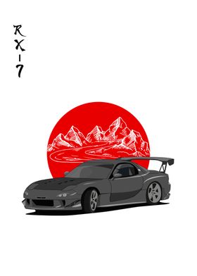 Mazda RX7 Car