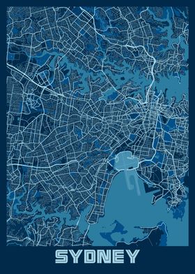 Sydney Peace City Map