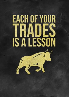 Trading Is A Lesson