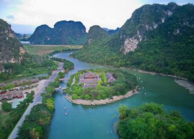 Trang An main Pagoda