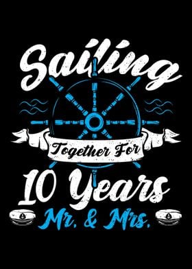 Sailing Together For 10 Ye