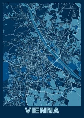 Vienna Peace City Map