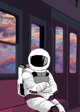 travel train astronout