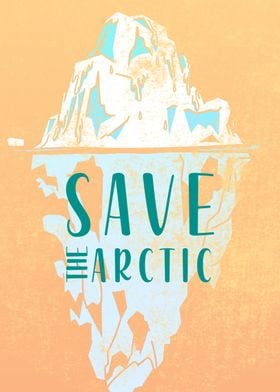 Save the arctic artwork