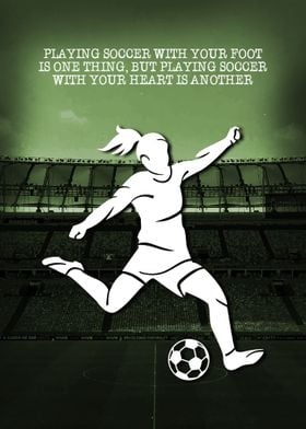 Soccer Fans Wall Art Decor