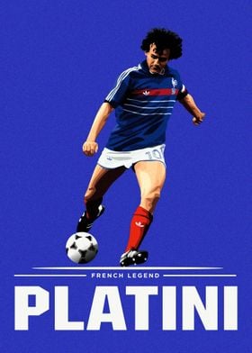 Michel Platini print